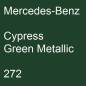 Preview: Mercedes-Benz, Cypress Green Metallic, 272.